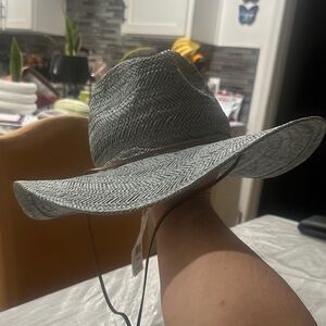 Vineyard Vines Gray Women's Sun Hat sage olive color NWT